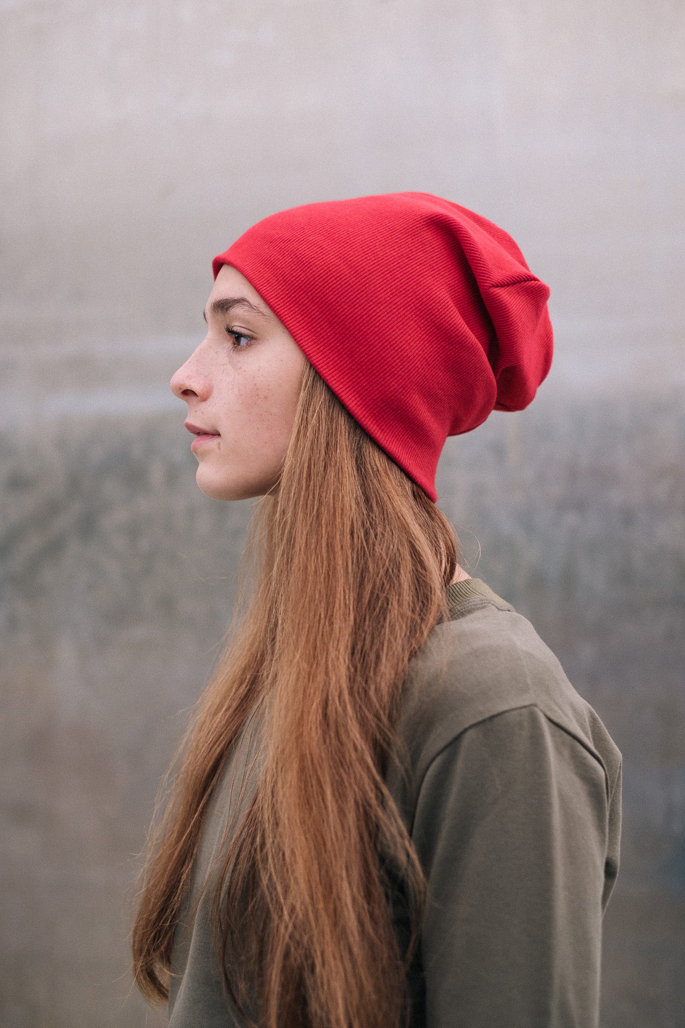 RIB BEANIE / FIRE