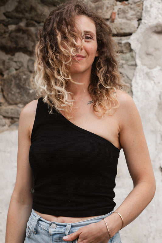 NORA TOP / BLACK