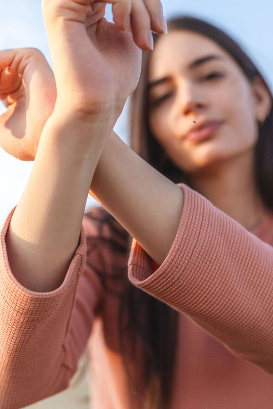 ANA CREWNECK / CEDAR