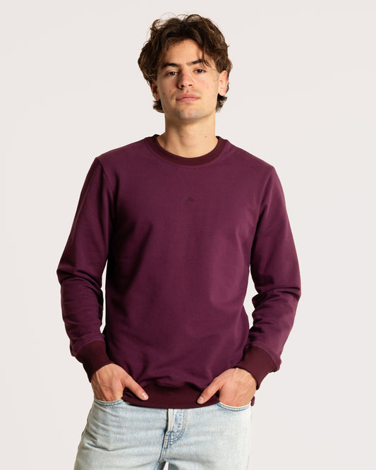 CORE CREWNECK / WINE