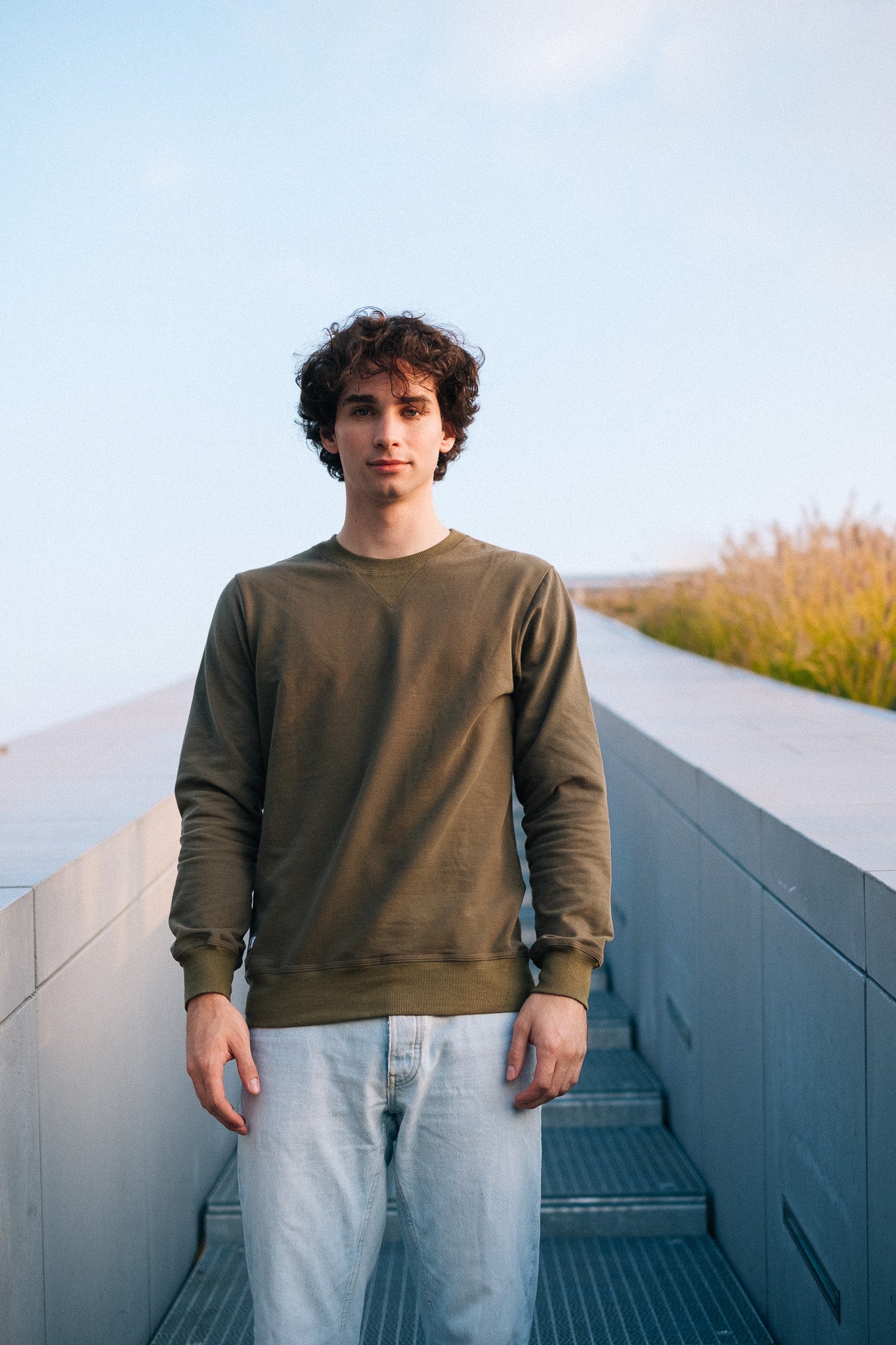 COVER SWEATSHIRT LIGHT / PINE