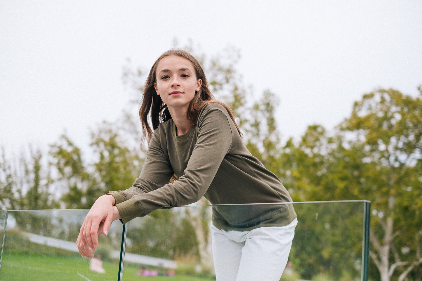 COVER W SWEATSHIRT LIGHT / PINE