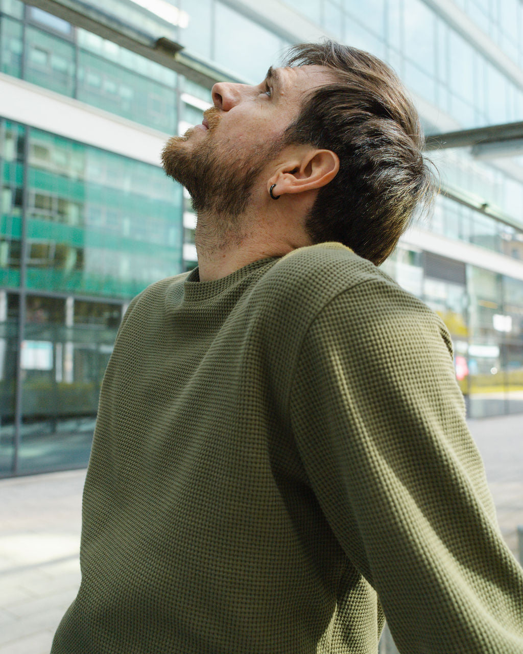 HIVE CREWNECK / OLIVE