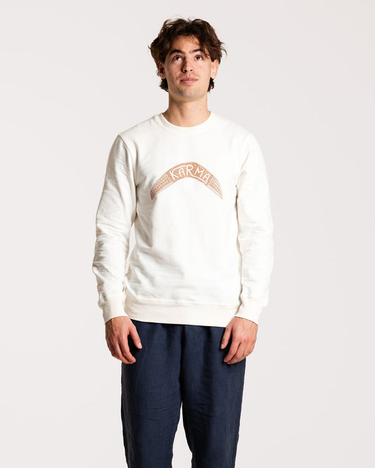 KARMA CREWNECK / ECRU