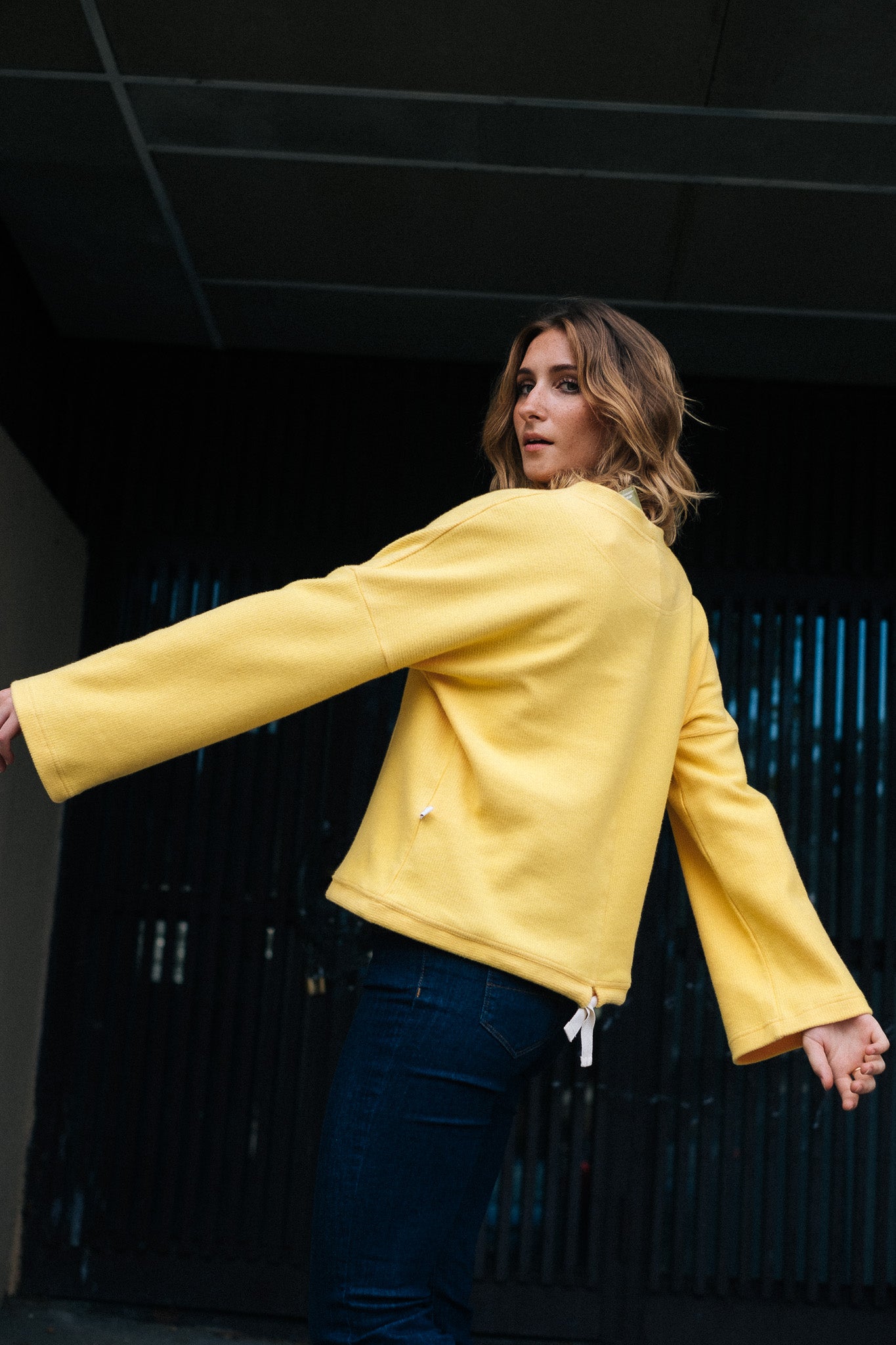 TRAPEZE CORD JUMPER / CANARI - Touch Me Not Clothing