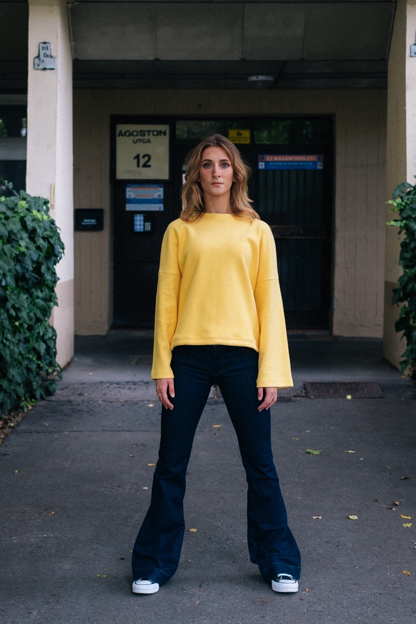 TRAPEZE CORD JUMPER / CANARI - Touch Me Not Clothing