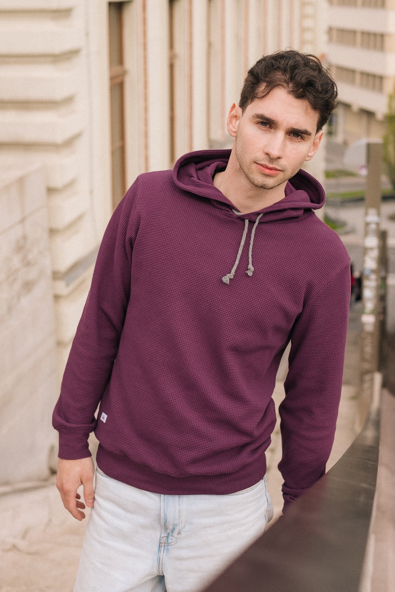 HIVE HOODIE / PLUM