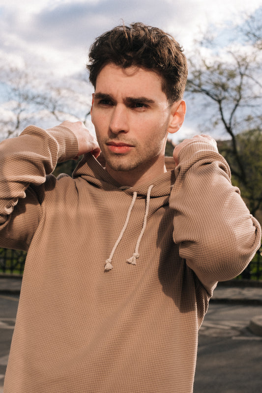 HIVE HOODIE / TAUPE