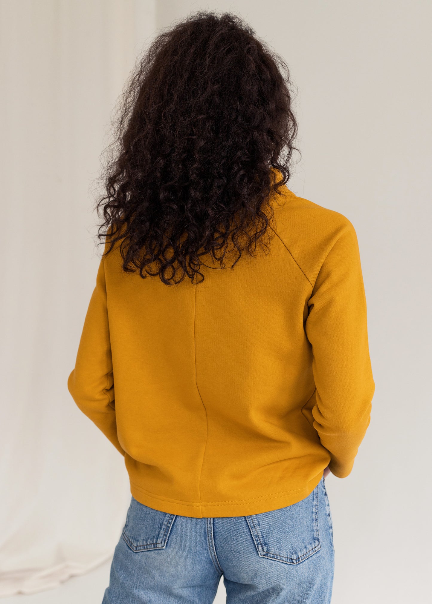 MODUL SWEATSHIRT / MUSTARD
