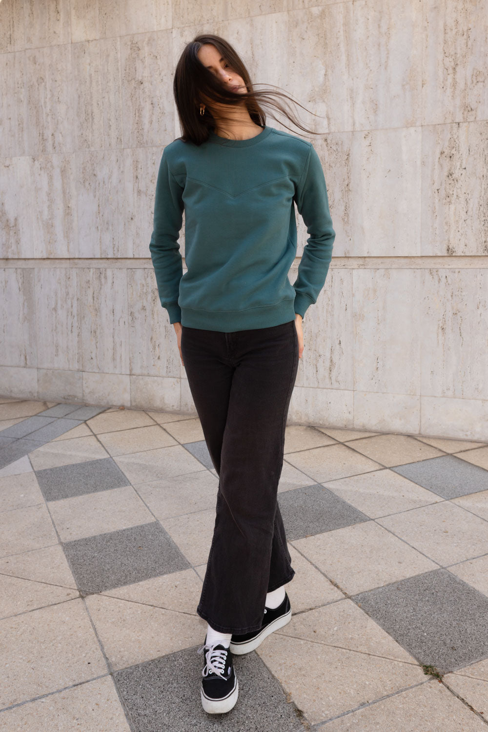 TIDE CREWNECK / OCEAN
