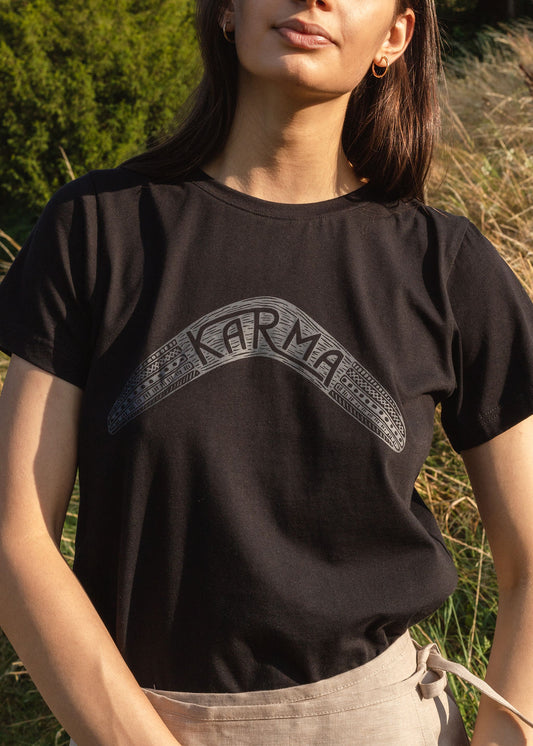 KARMA TEE / BLACK