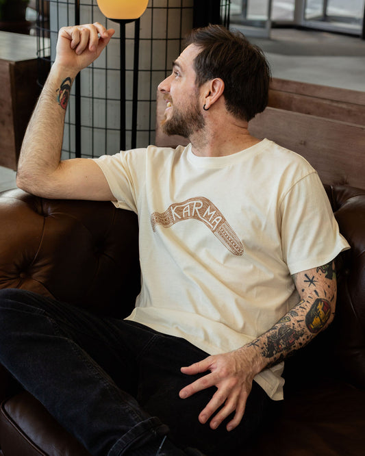 KARMA TEE / ECRU