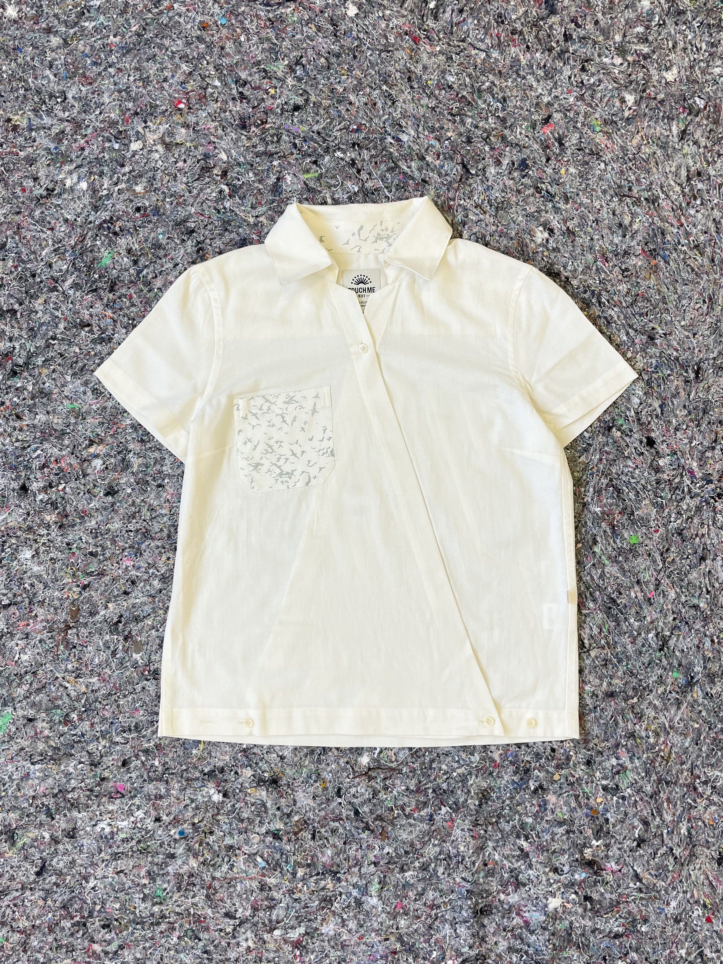 BIRDS BLOUSE / ECRU