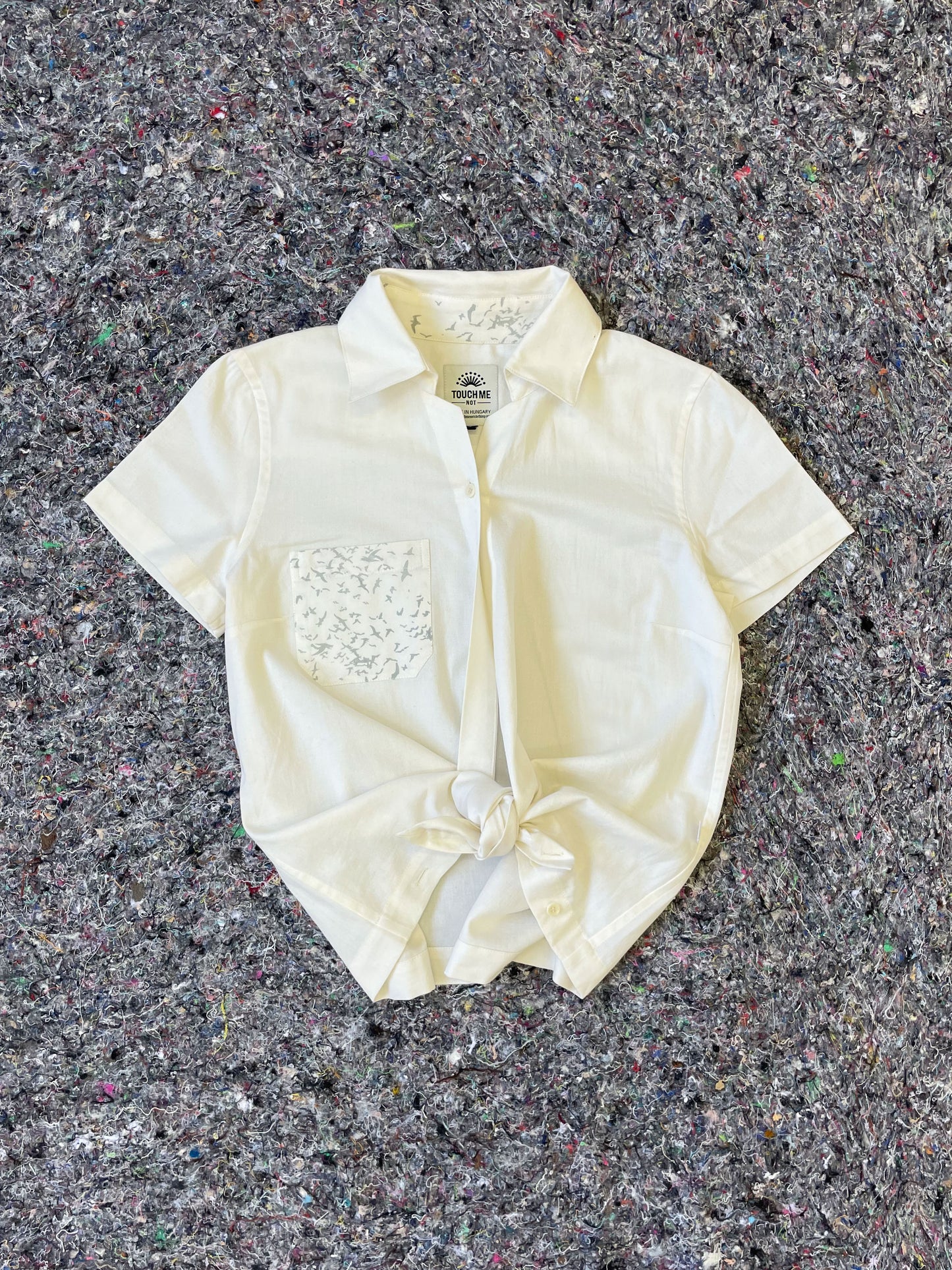 BIRDS BLOUSE / ECRU