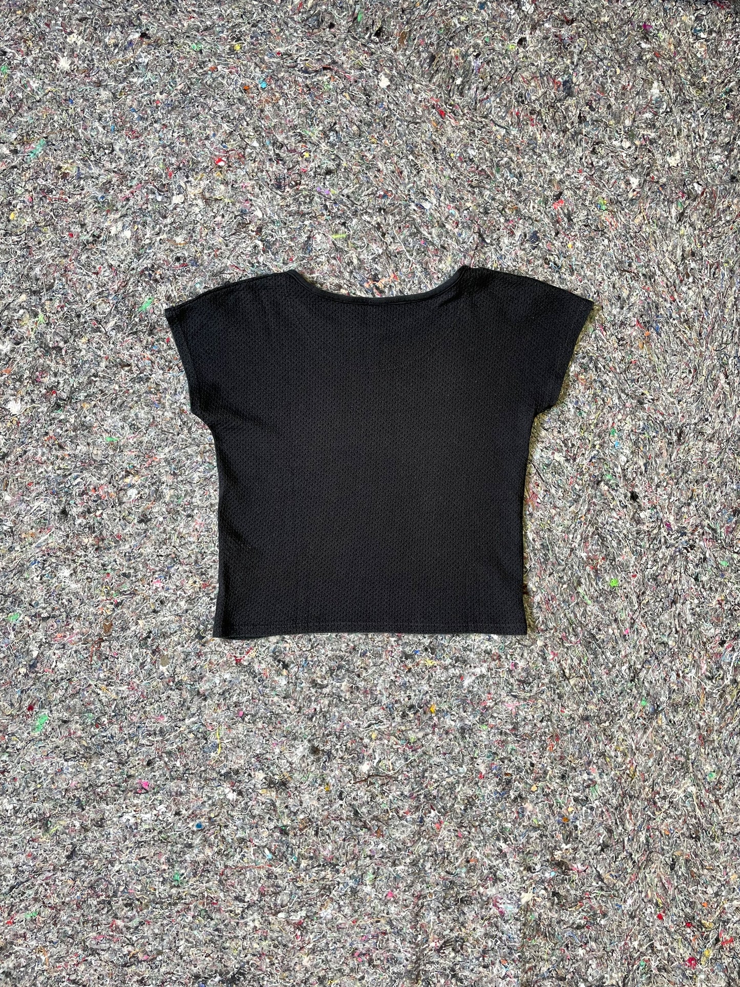 MESH TEE WOMEN'S / BLACK