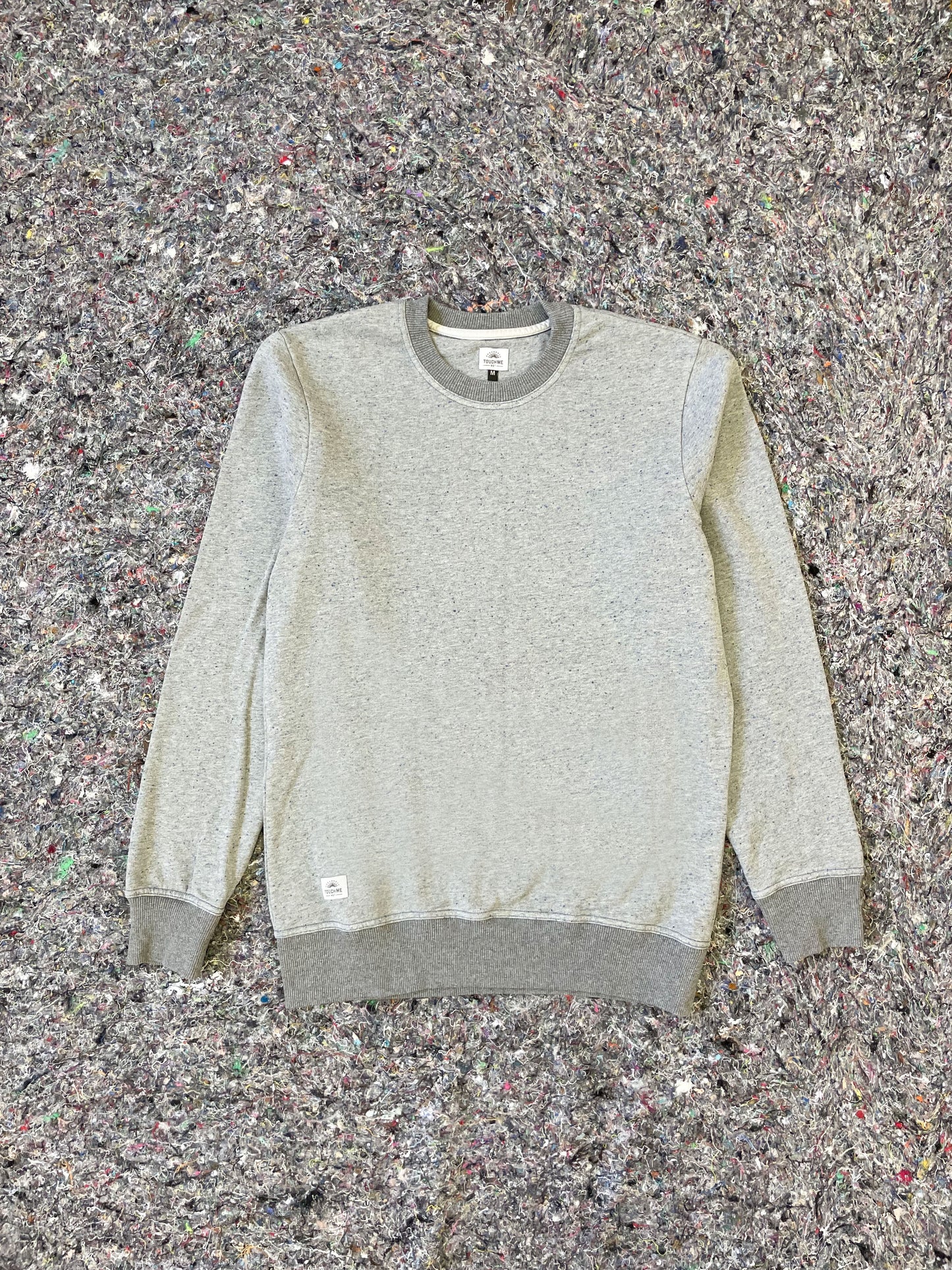 CREWNECK MEN'S / GREY NEPS