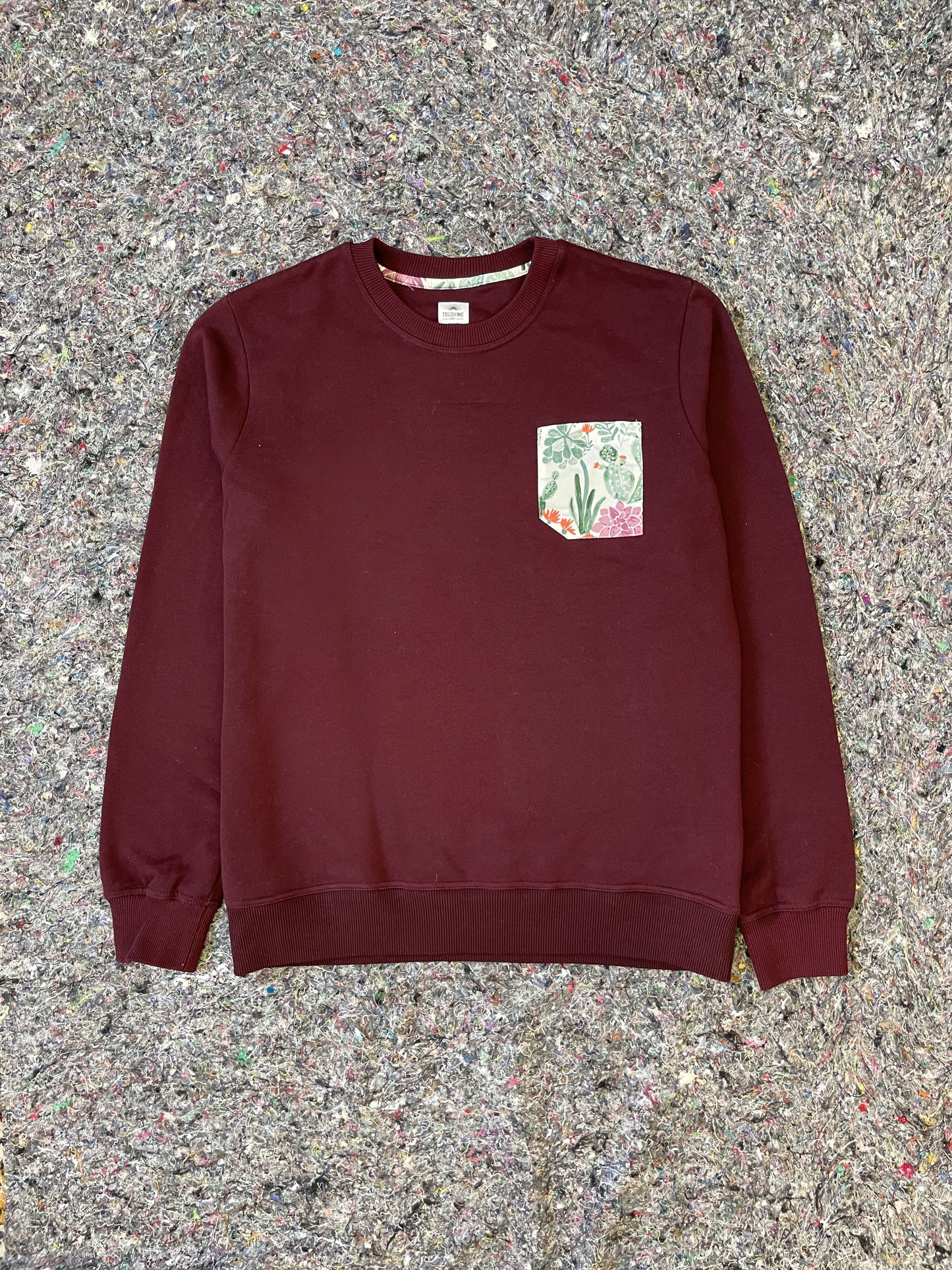 KAKTUS POCKET CREWNECK MEN'S / WINE