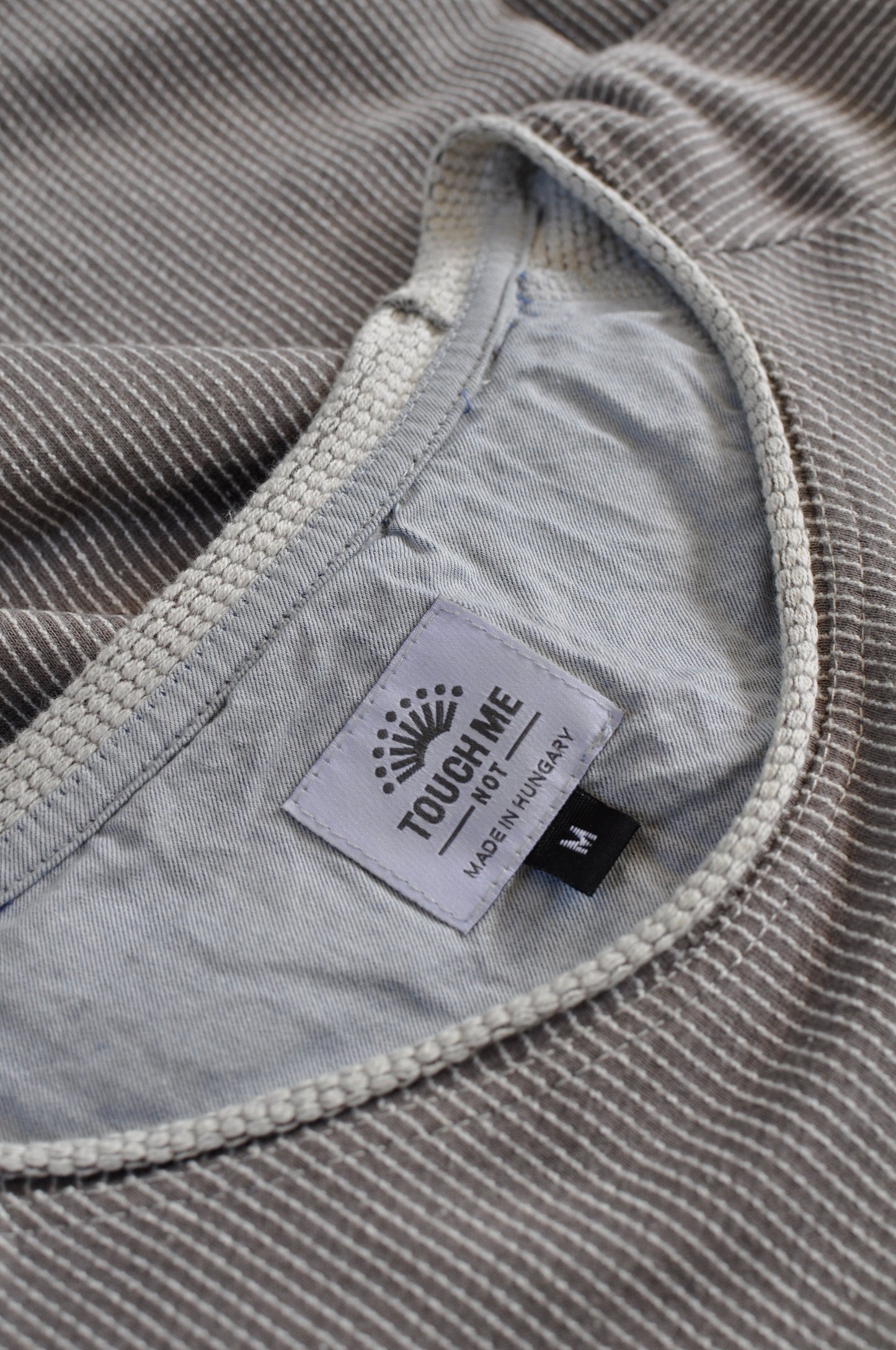 STRIPED LONGSLEEVE MEN'S / GREY