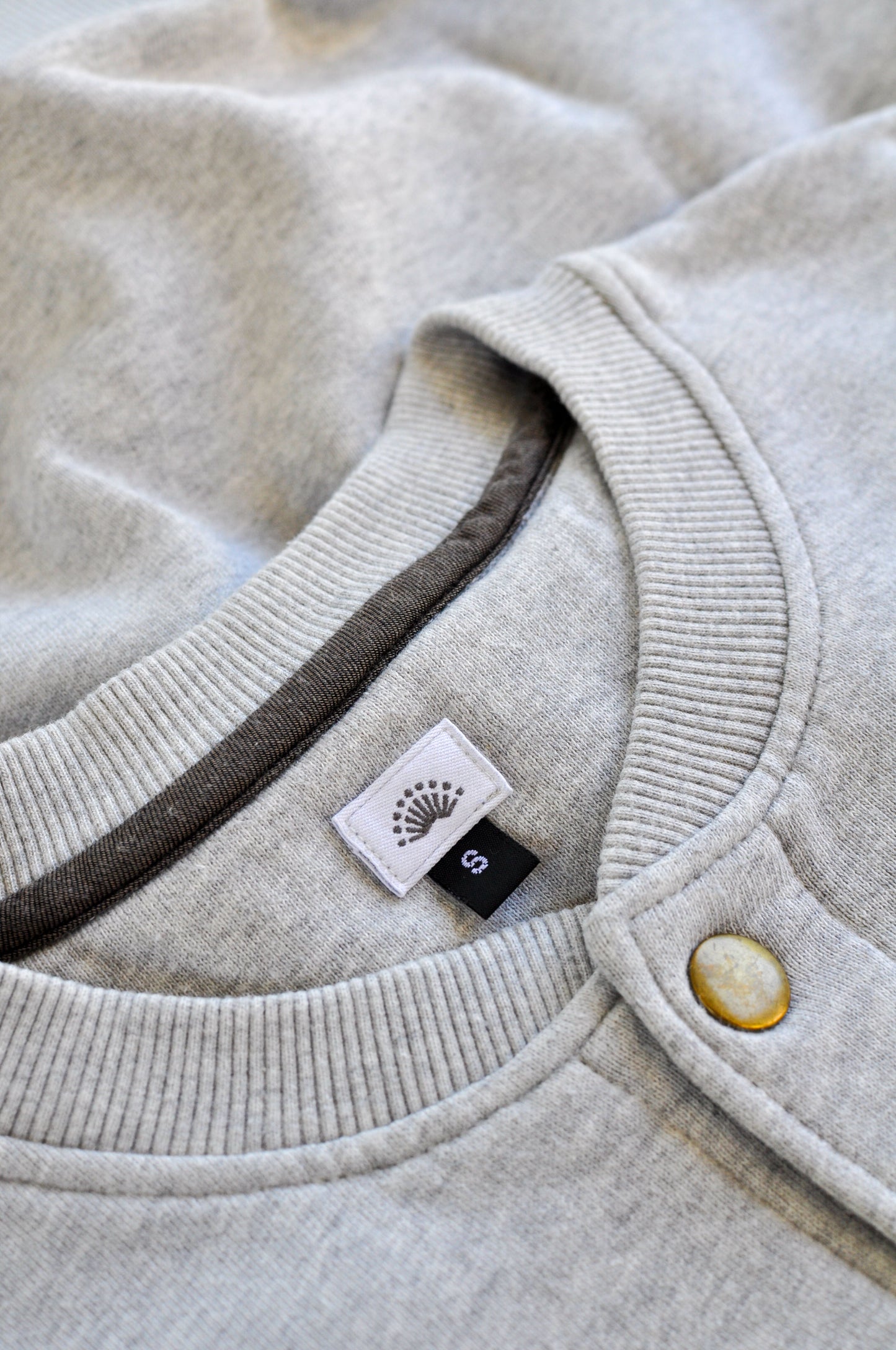 UNI SWEATSHIRT MEN'S / LIGHT GREY MARL