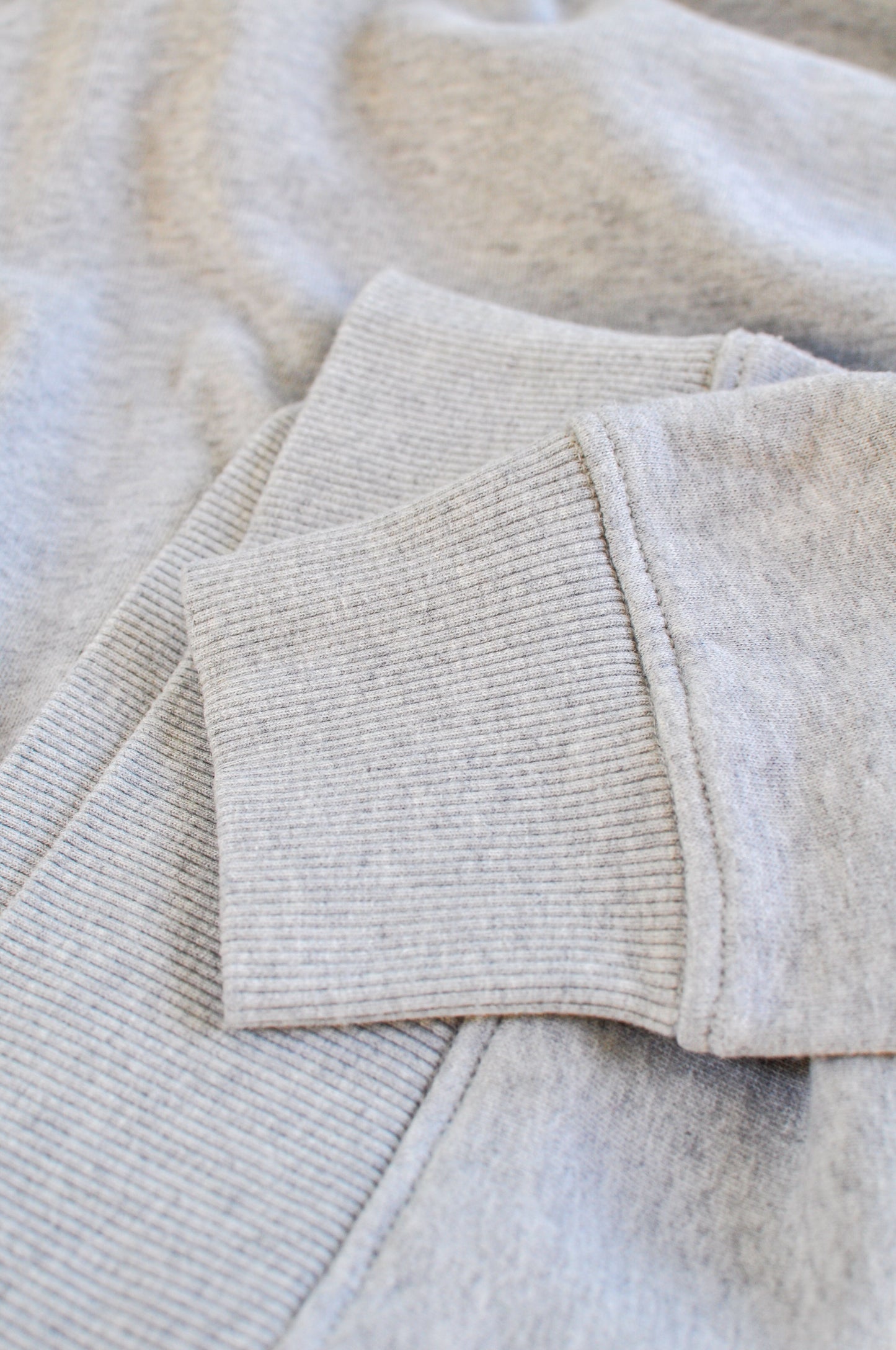 UNI SWEATSHIRT MEN'S / LIGHT GREY MARL