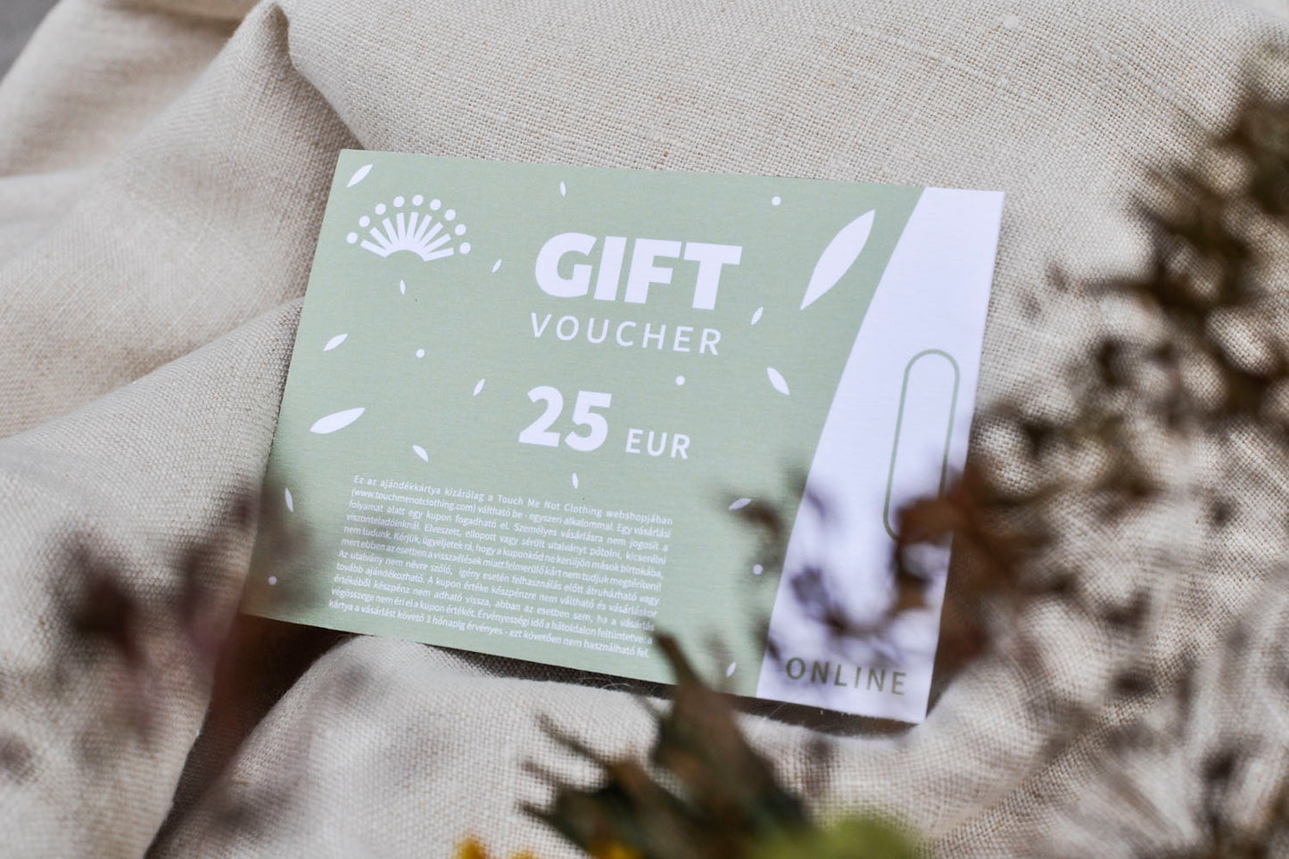 GIFT VOUCHER - Touch Me Not Clothing