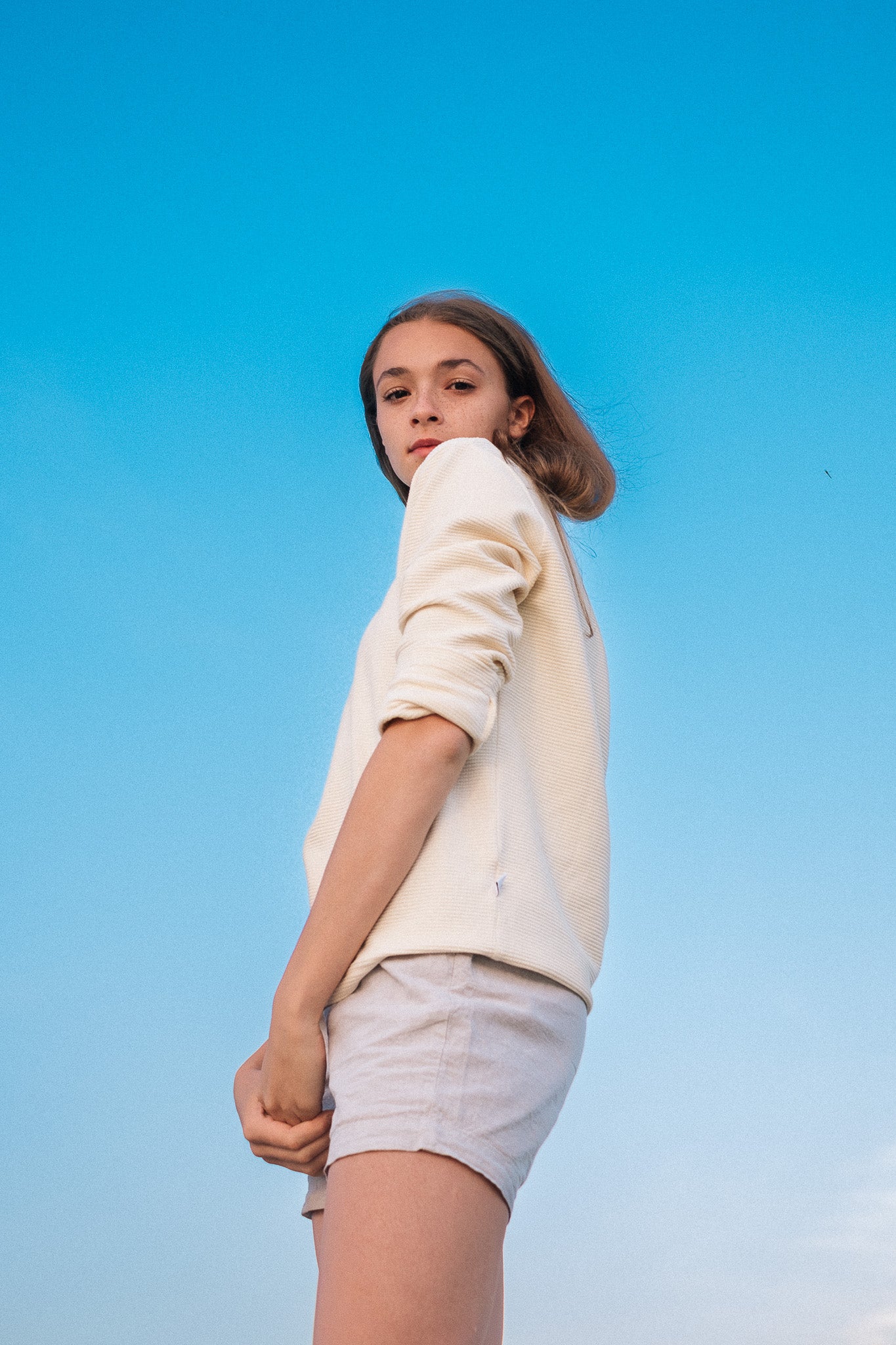 ANA CREWNECK / NUDE - Touch Me Not Clothing