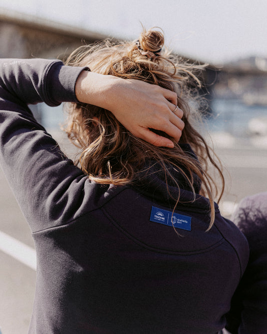 AUTISTIC ART "CHESS QUEEN" SWEATSHIRT / ANTHRACITE - Touch Me Not Clothing