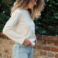 ANA CREWNECK / ECRU 1 / imperfect