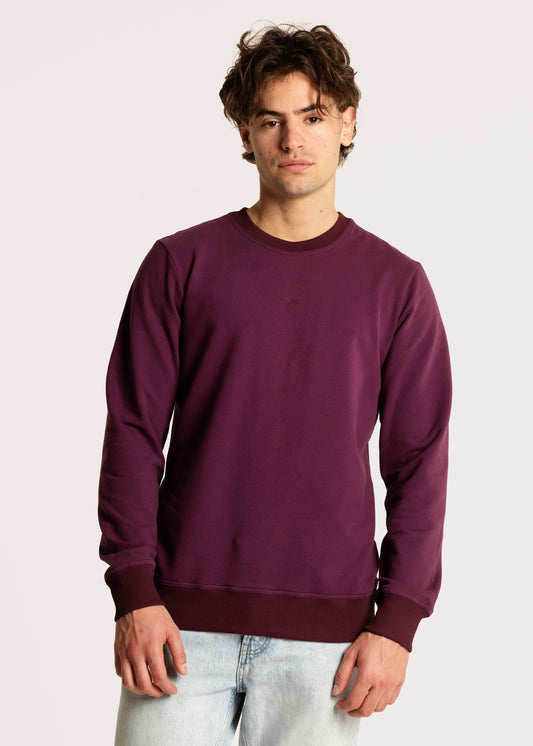 CORE CREWNECK / WINE