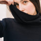 SHORE FUNNELNECK / BLACK