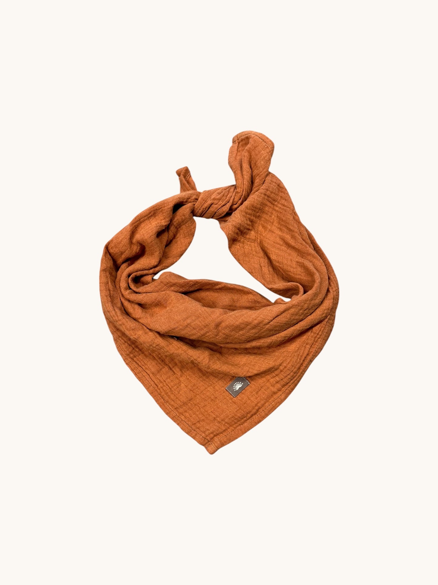GAUZE SCARF SMALL / TERRA