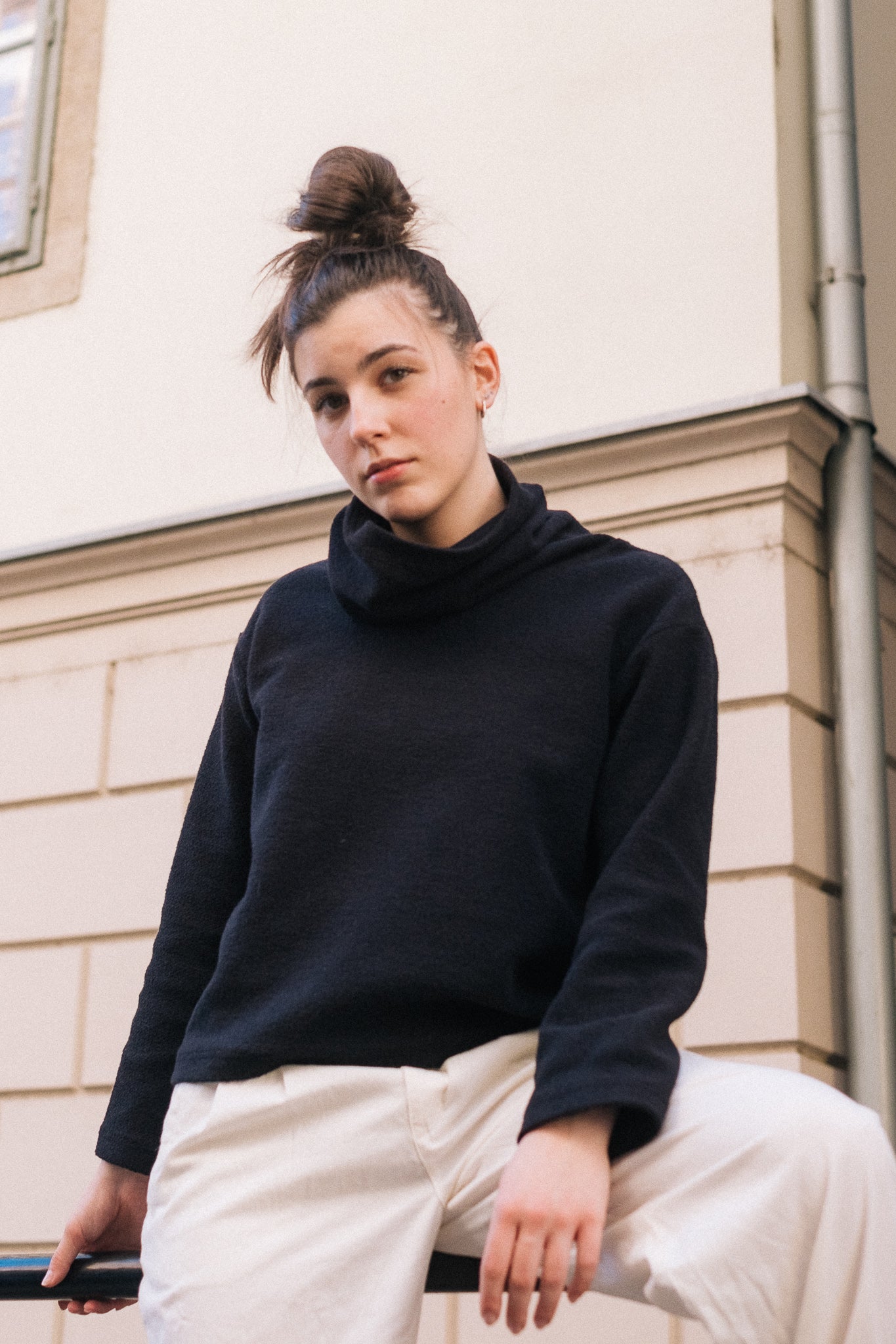 SHORE FUNNELNECK / BLACK
