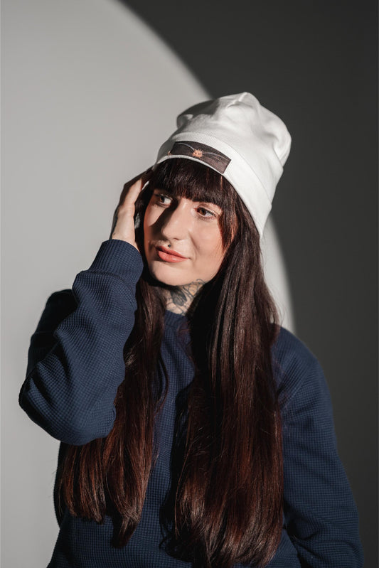 BAT BEANIE ECRU