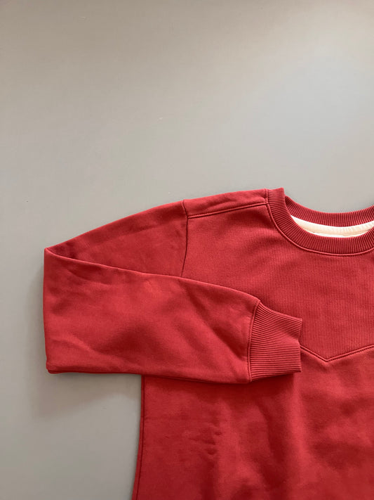TIDE CREWNECK / RETRO RED / sample