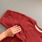 TIDE CREWNECK / RETRO RED / sample