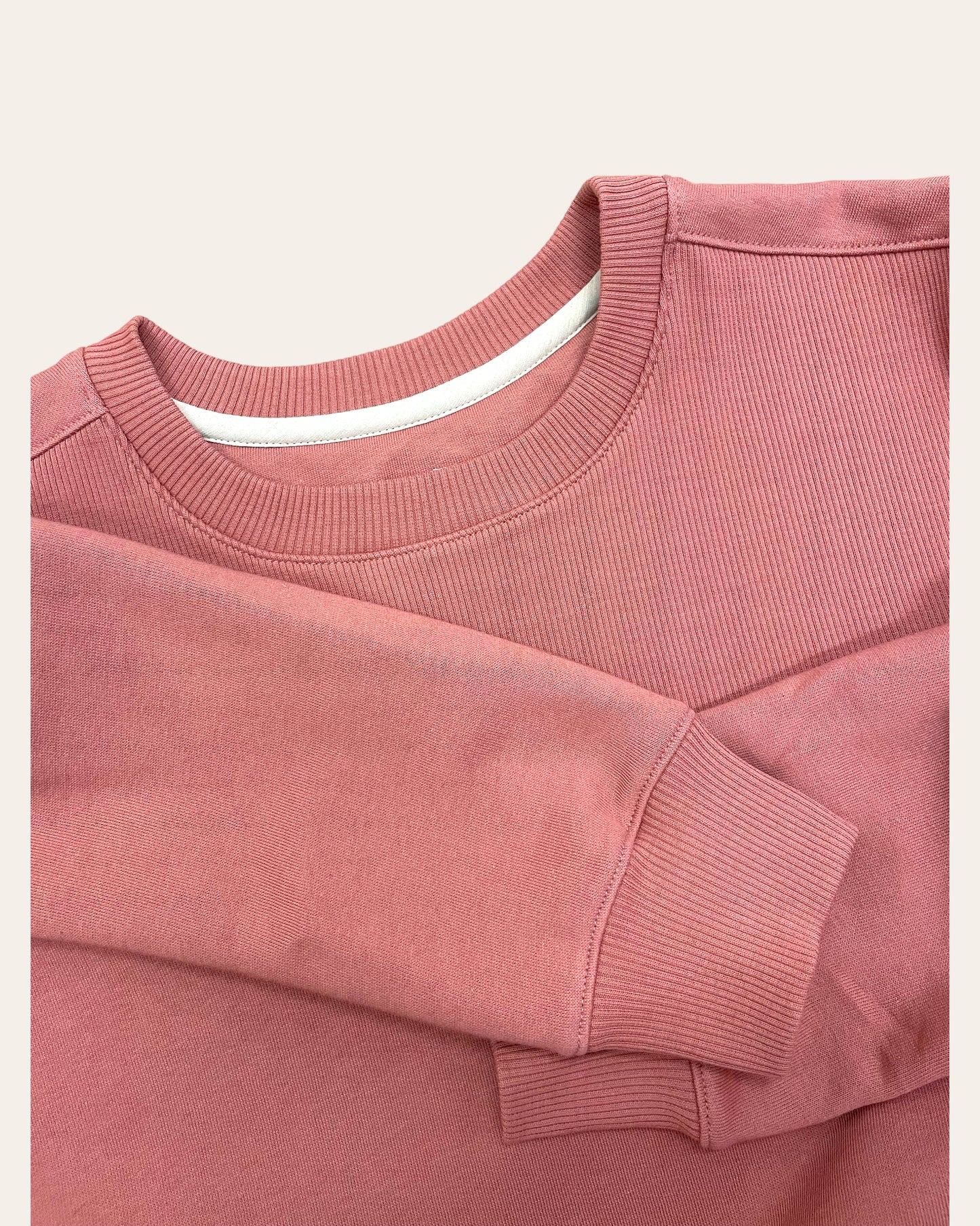 TIDE CREWNECK / ROSEWOOD