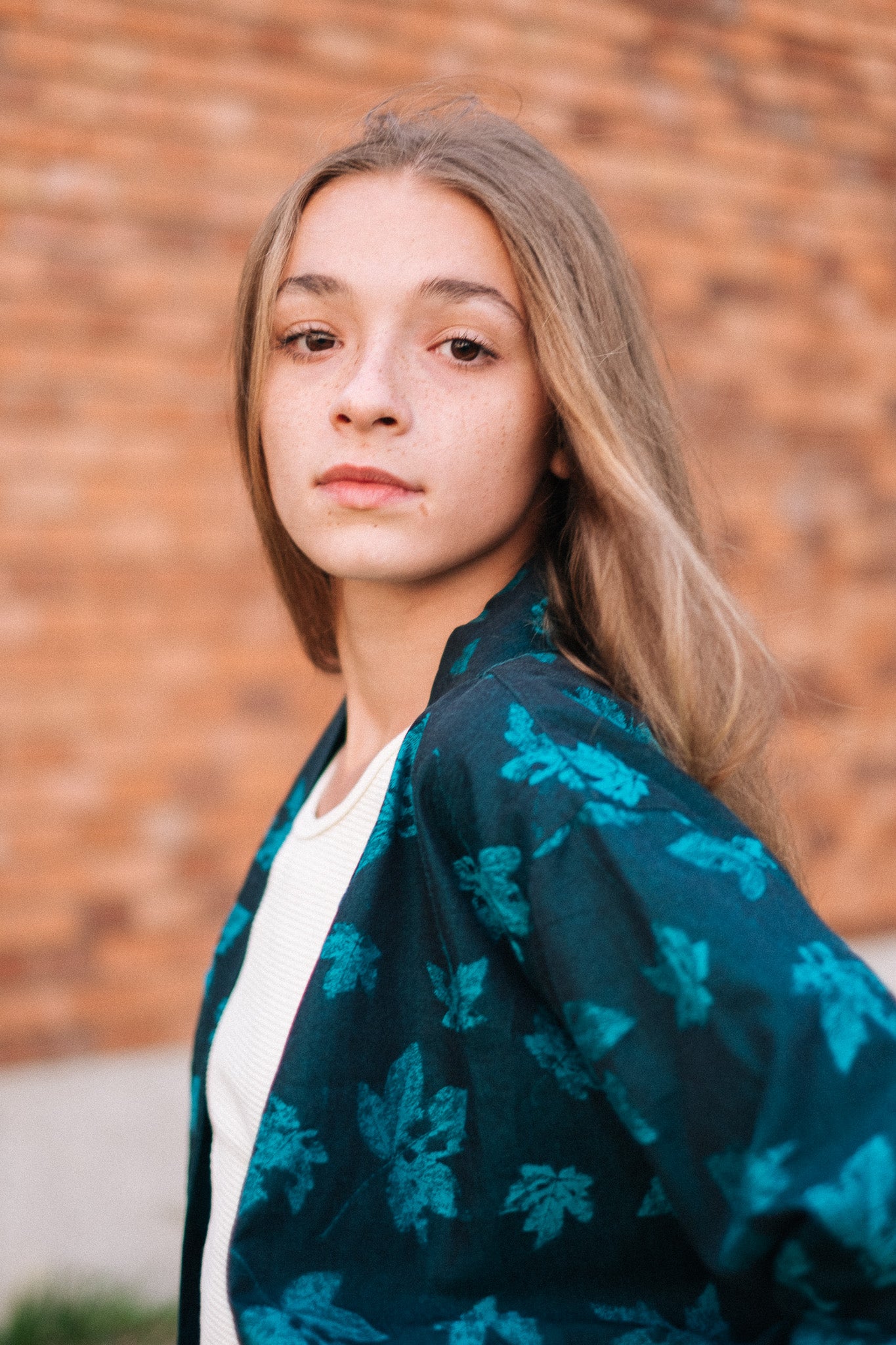 LEAVES KIMONO / sample
