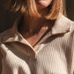 WAFFEL COLLAR / ECRU