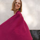 GAUZE SCARF BIG / BERRY