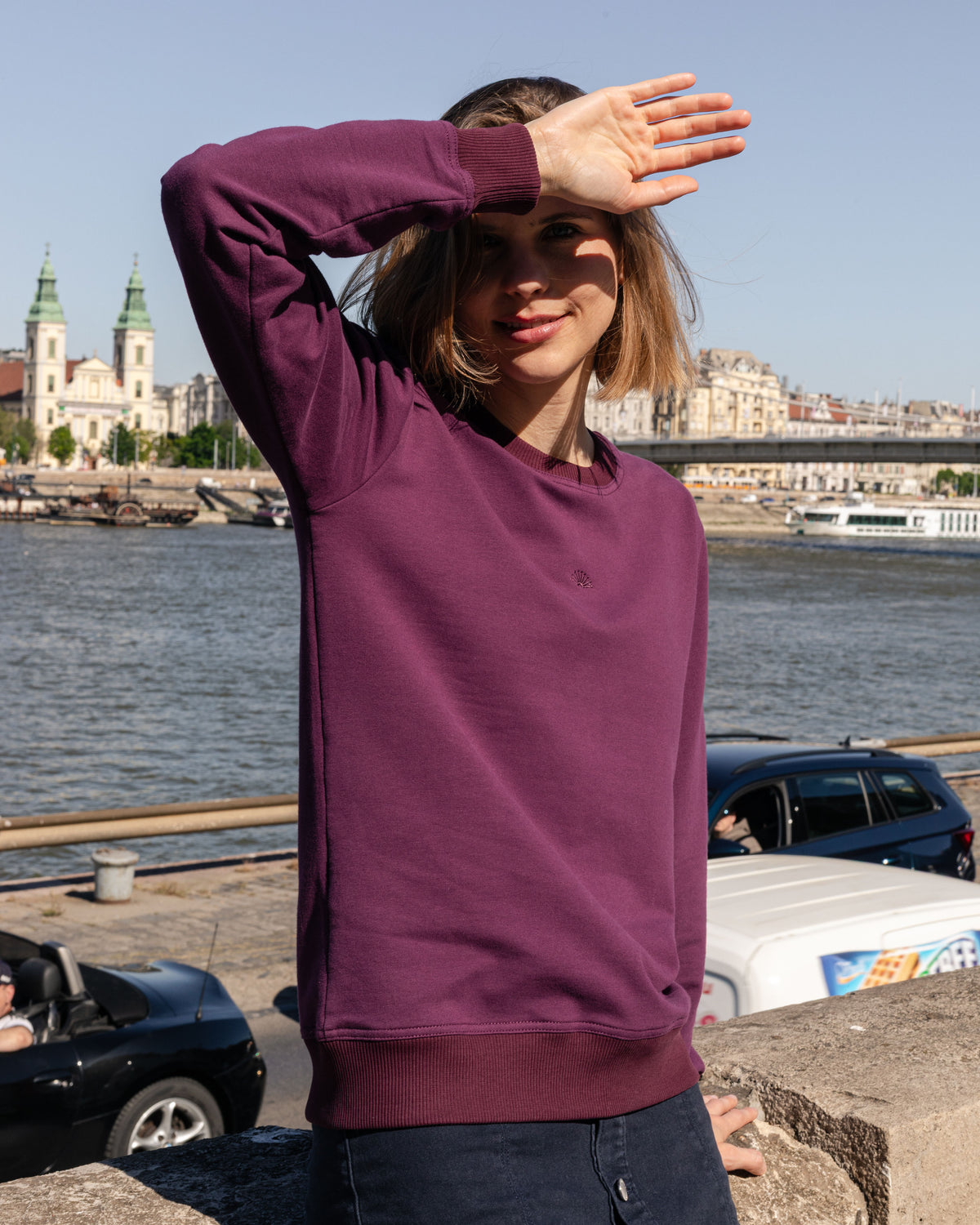CORE CREWNECK / WINE