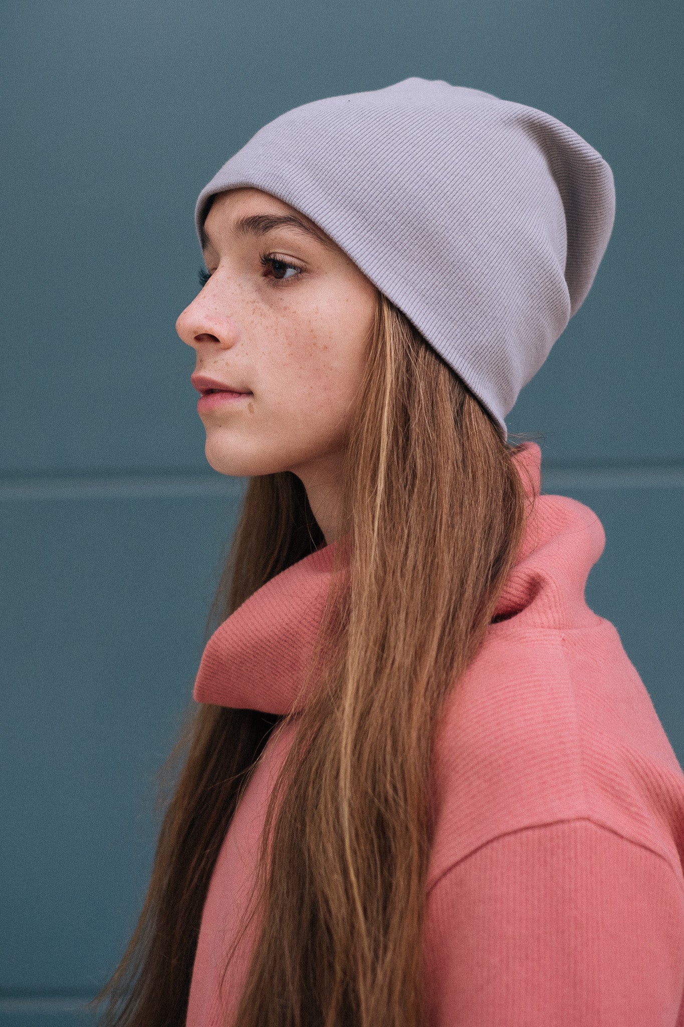 RIB BEANIE / GREY