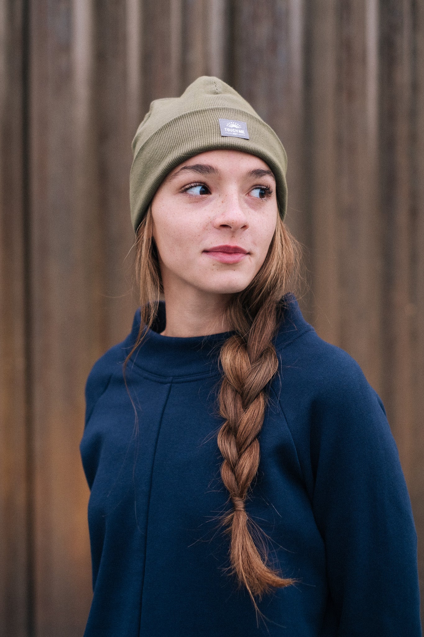 RIB BEANIE / PINE