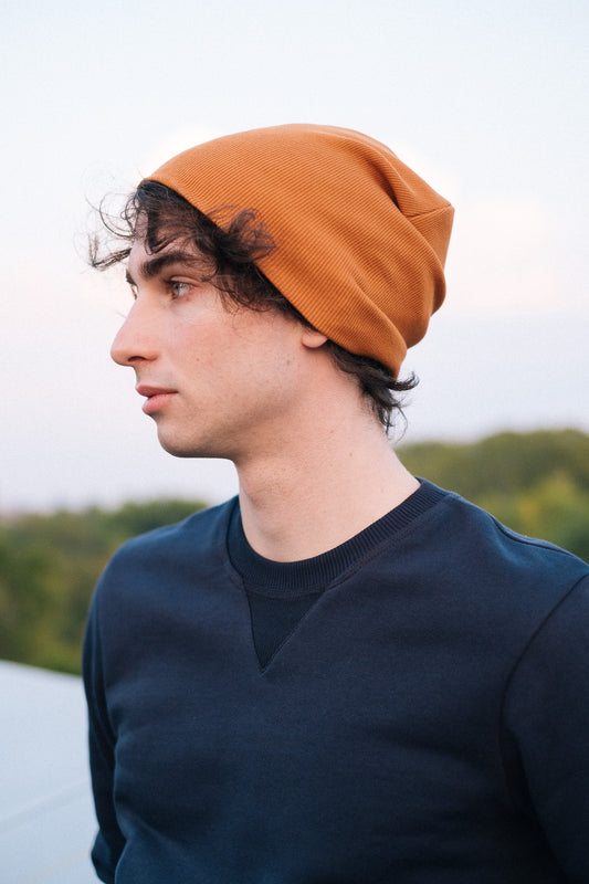 RIB BEANIE / TERRA