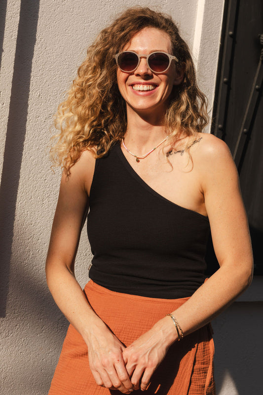 NORA TOP / BLACK