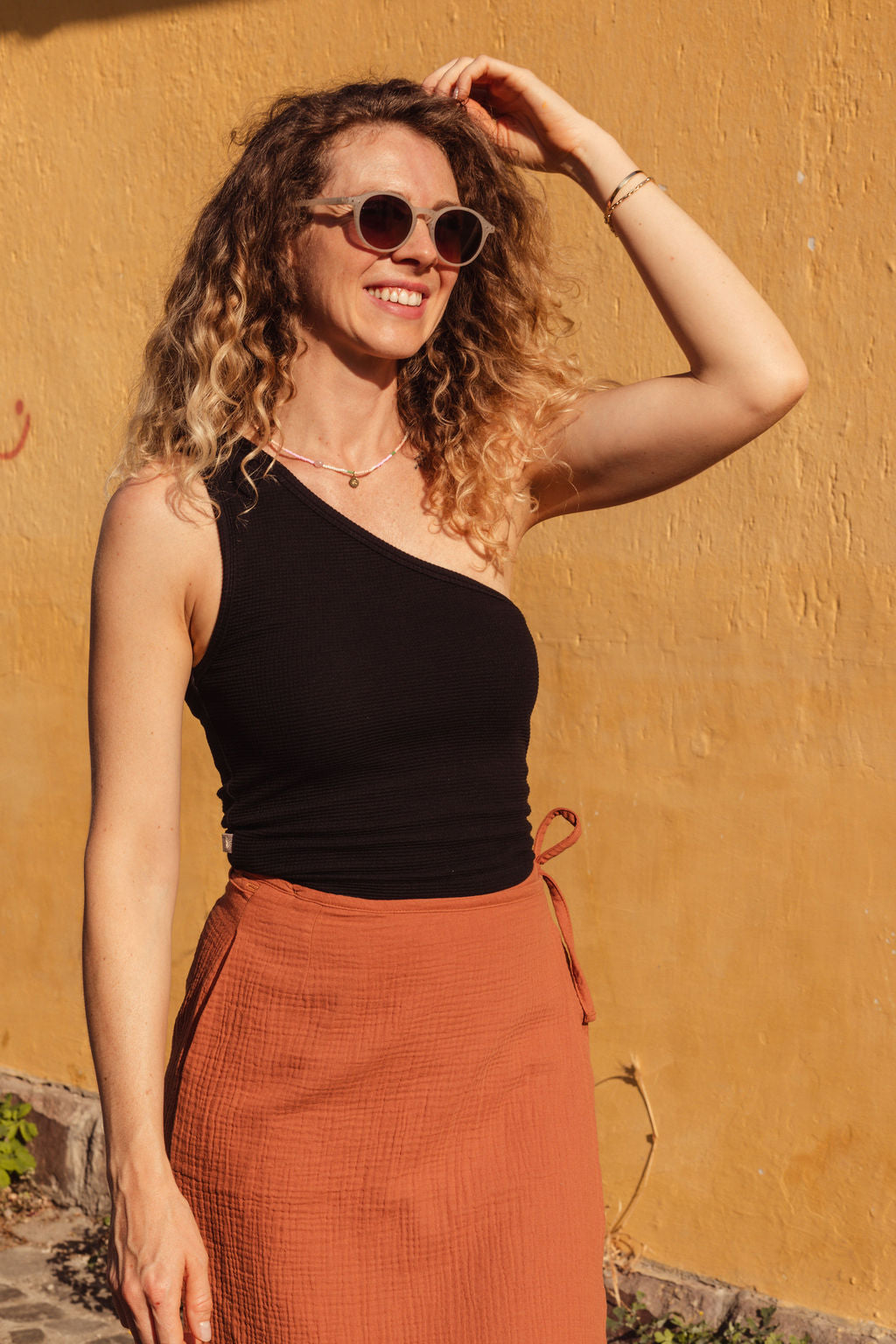 NORA TOP / BLACK