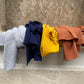 GAUZE SCARF BIG / MUSTARD