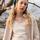 GAUZE SCARF SMALL / PETROL