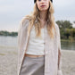 GAUZE SCARF SMALL / BLACK