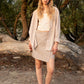 FLAP MINI SKIRT / NATUR