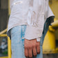 RETOUCH SHIRT / GREY